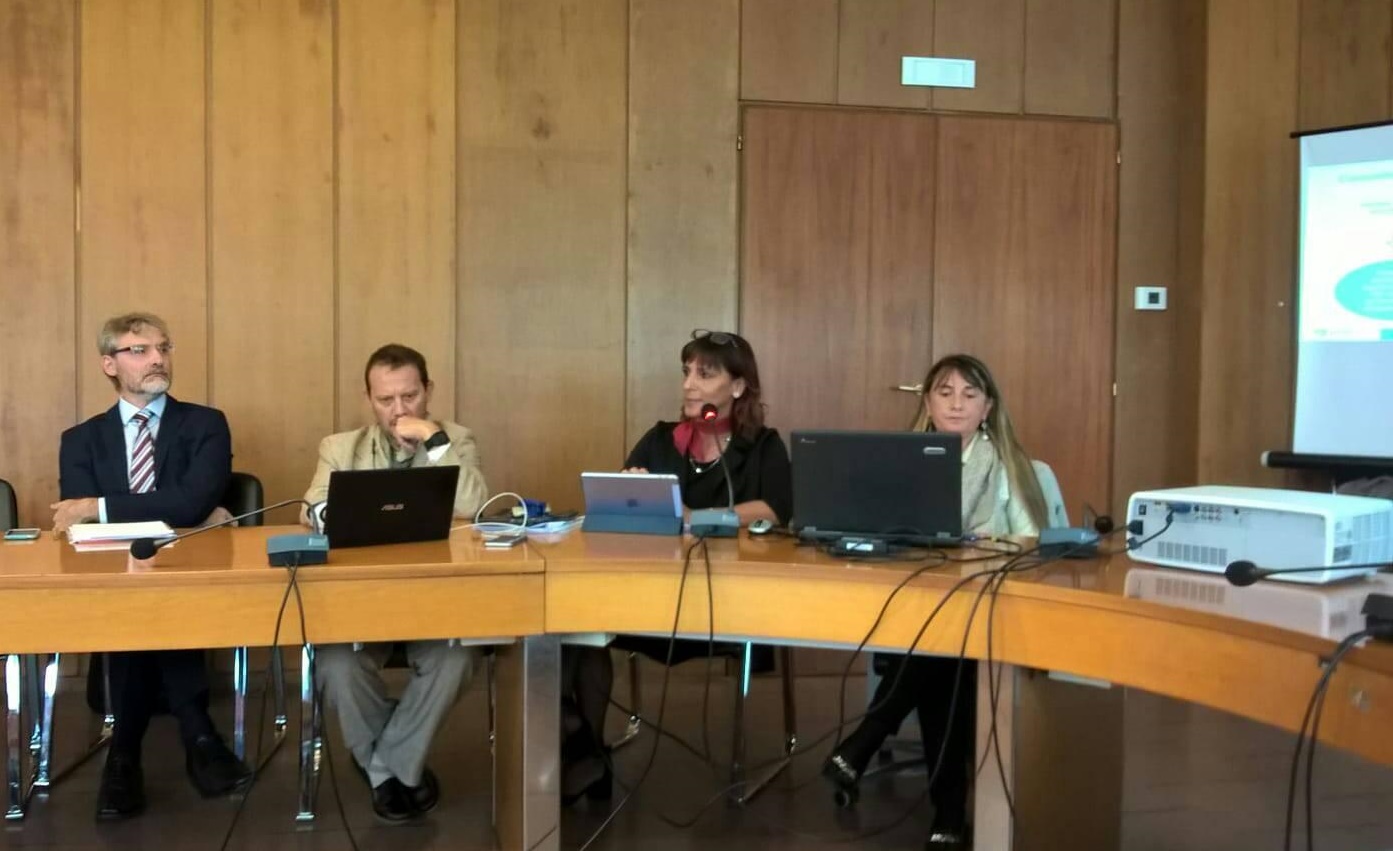 I vertici di Azienda Zero Veneto in audizione alla Pisana. Da destra: Patrizia Simionato, Michela Barbiero, Mauro Bonin, Manuel Zorzi.