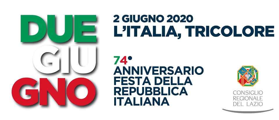 Il Manifesto del Consiglio per il 2 giugno 2020: 74 anniversario Festa della Repubblica Italiana