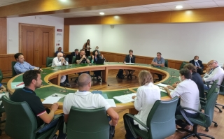 Un momento dell'audizione in decima commissione sulla Valle Fontana. Un momento dell'audizione in decima commissione sulla Valle Fontana.