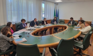 La seduta della prima commissione La seduta della prima commissione