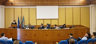 L'audizione di oggi in sala Mechelli.