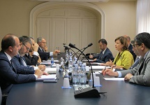 Un momento della riunione Un momento della riunione