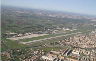 Una veduta dell'aeroporto di Ciampino.