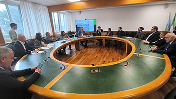 Audizione VIII e II commissione in sala Latini
