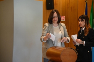 La neo presidente Sara Battisti (foto Ponzani). La neo presidente Sara Battisti (foto Ponzani).