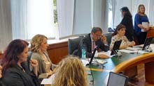 Commissione Cultura Consiglio regionale del Lazio con Assessore