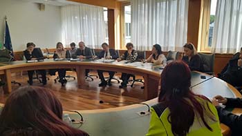 Commissione XII in sala Latini