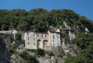 Il Santuario del presepe di San Francesco a Greccio (Flickr). Il Santuario del presepe di San Francesco a Greccio (Flickr).