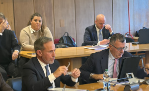 L'assessore Righini e il presidente Bertucci.