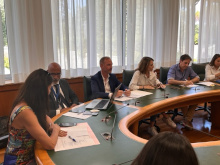 Un momento dell'audizione: al centro l'assessore Ciacciarelli e la presidente Corrotti Un momento dell'audizione: al centro l'assessore Ciacciarelli e la presidente Corrotti