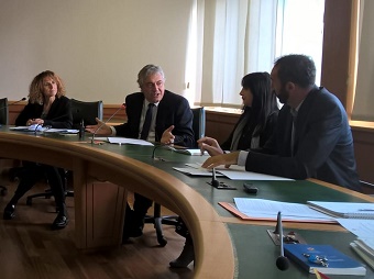 Un momento dell'audizione in commissione Vigilanza con l'assessore Orneli (secondo da sinistra). Un momento dell'audizione in commissione Vigilanza con l'assessore Orneli (secondo da sinistra).
