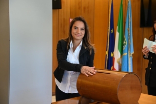 La neo presidente Marika Rotondi (foto Ponzani). La neo presidente Marika Rotondi (foto Ponzani).