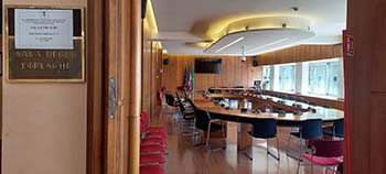 Sala Etruschi Consiglio regionale del Lazio 
