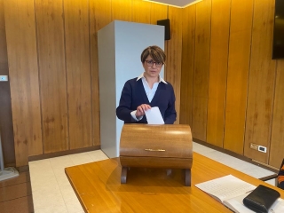 La presidente della commissione Sanità, Alessia Savo La presidente della commissione Sanità, Alessia Savo