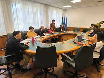 Seduta prima commissione sala Di Carlo