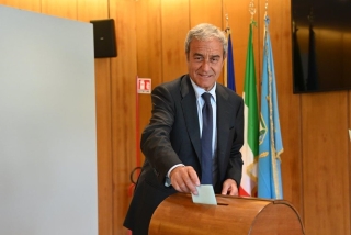 Il neo presidente Giorgio Simeoni (foto Ponzani).