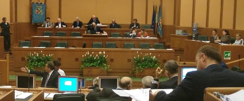 La sede del Consiglio regionale