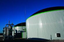 Un biodigestore Un biodigestore
