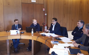 Un momento dell'audizione. Un momento dell'audizione.
