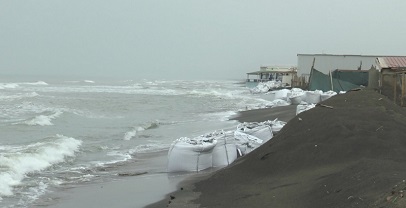 Interventi contro l'erosione sulla costa laziale