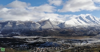 Una veduta della riserva naturale.