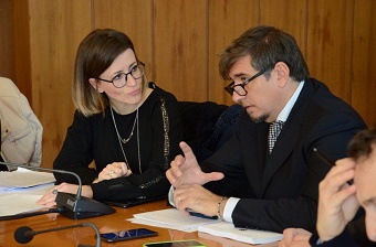 L'assessore all'agricoltura Onorati e il presidente della quarta commissione, Fabio Refrigeri, in una immagine di repertorio. L'assessore all'agricoltura Onorati e il presidente della quarta commissione, Fabio Refrigeri, in una immagine di repertorio.