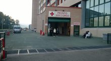 Il pronto soccorso dell'ospedale Spaziani di Frosinone.