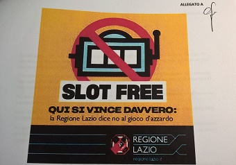 Il marchio "Slot free" nell'allegato A dello schema di deliberazione di Giunta n. 82.