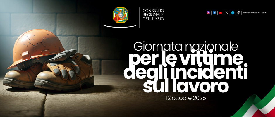 Giornata Nazionale per le Vittime degli Incidenti sul Lavoro Giornata Nazionale per le Vittime degli Incidenti sul Lavoro