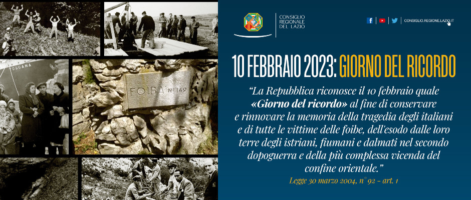 Giorno del Ricordo: 10 febbraio 2023