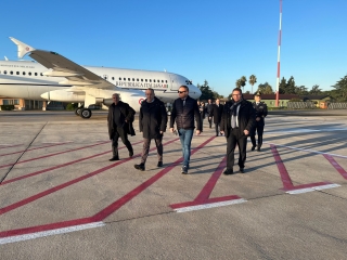 Il presidente del Consiglio regionale del Lazio, Antonello Aurigemma, in visita negli Stati Uniti.