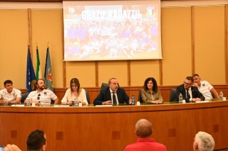 La premiazione dei Lupi in sala Mechelli