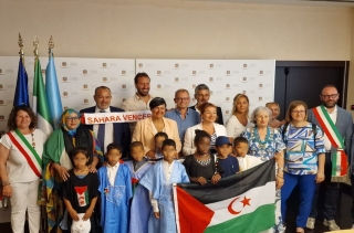 L'incontro alla Pisana con i bimbi Saharawi