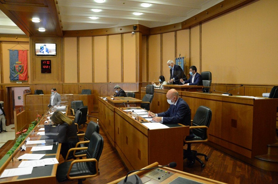 Un momento dei lavori nell'Aula (Foto di Bruno Ponzani).