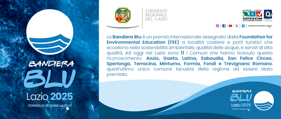 Bandiera Blu Lazio