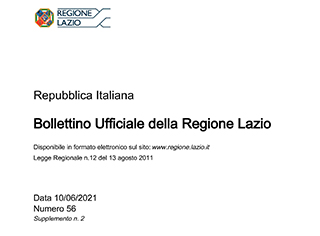 Copertina del Burl n. 56 del 10 giugno 2021, Supplemento n. 2.