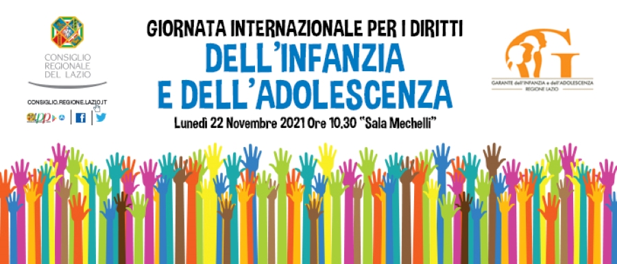 La Giornata internazionale per i diritti dell'infanzia e dell'adolescenza in Consiglio regionale.