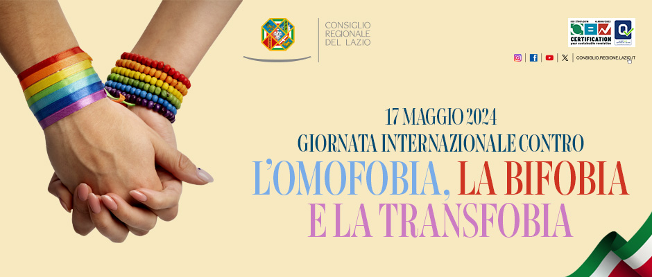 Giornata internazionale contro l'omofobia, la bifobia e la transfobia