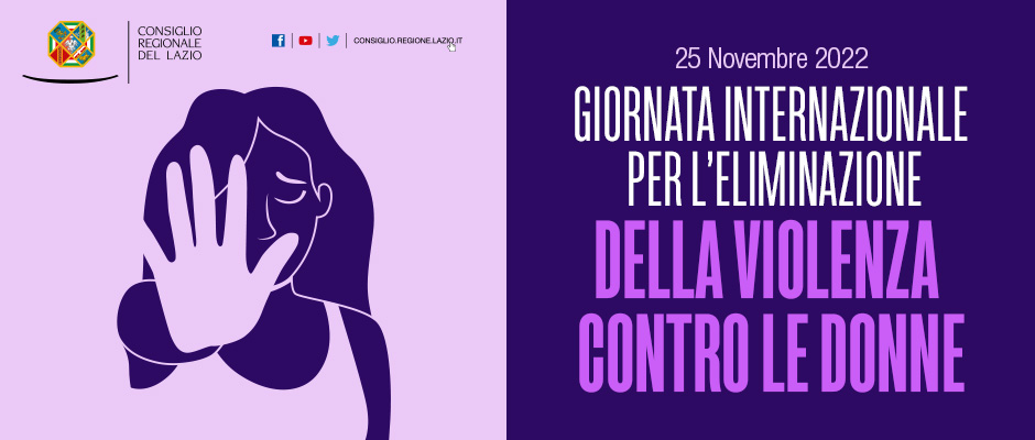 25 Novembre, Giornata internazionale per l'eliminazione della violenza contro le donne