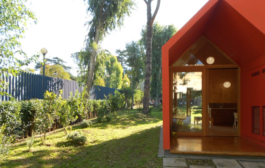 La casa dell'affettivit nel carcere femminile di Rebibbia, recentemente inaugurata alla presenza dell'architetto e senatore di diritto e a vita, Renzo Piano.