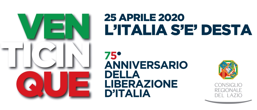 Manifesto per il 75° Anniversario della Liberazione d'Italia.