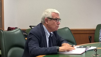 Il presidente del Corecom Lazio, Michele Petrucci.