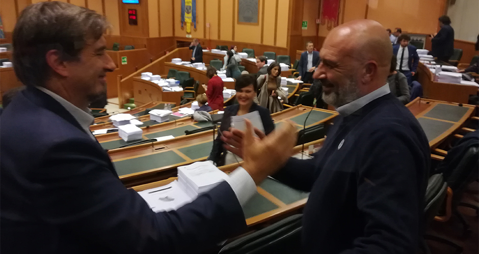 Sergio Pirozzi e Fabio Refrigeri
