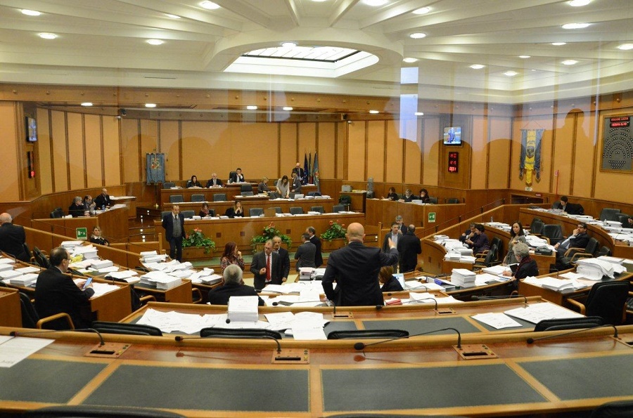 L'Aula al lavoro sul Collegato (Foto di Bruno Ponzani).
