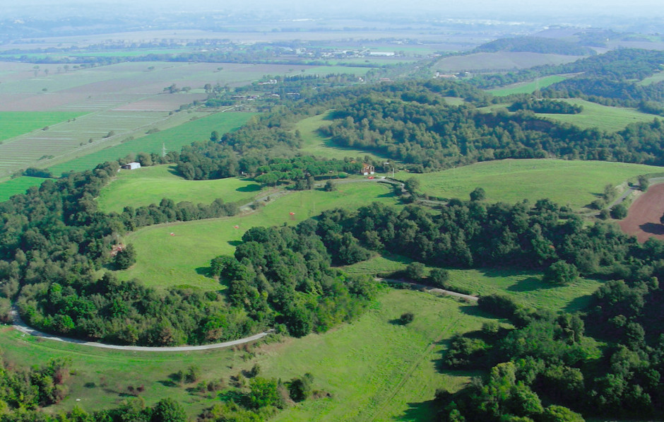 La riserva della Marcigliana: (Immagine dal sito di Roma Natura)