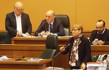 La relazione dell'assessore Sartore all'Aula della Pisana.