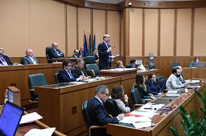 La replica di Zingaretti (foto di Bruno Ponzani).