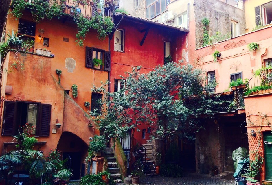 Un'immagine del centro di Roma.