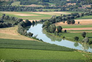 La valle del Tevere. Foto di Aurelio Candido La valle del Tevere. Foto di Aurelio Candido