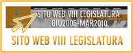 banner sito web VIII Legislatura